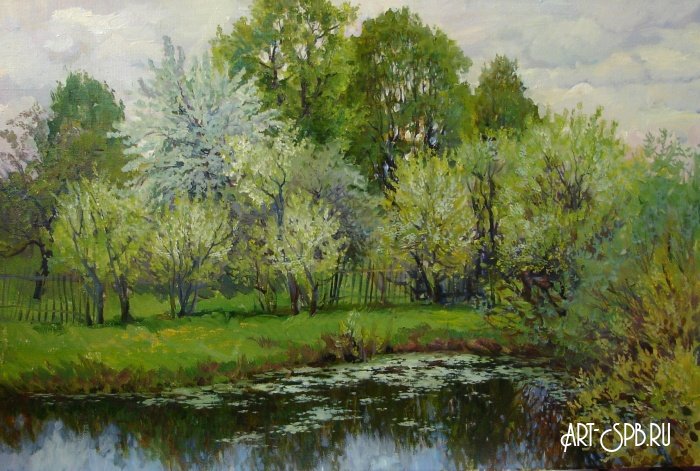 Весеннее кружево. У воды Весеннее кружево. У воды