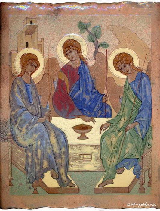Троица Ветхозаветная (Рублевская) Троица Ветхозаветная (Рублевская)
