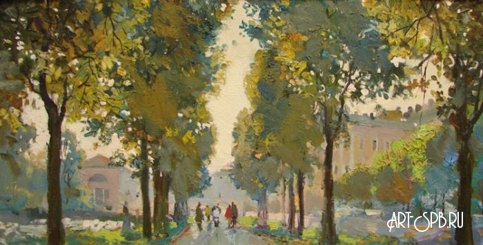 Аллея. Петербург