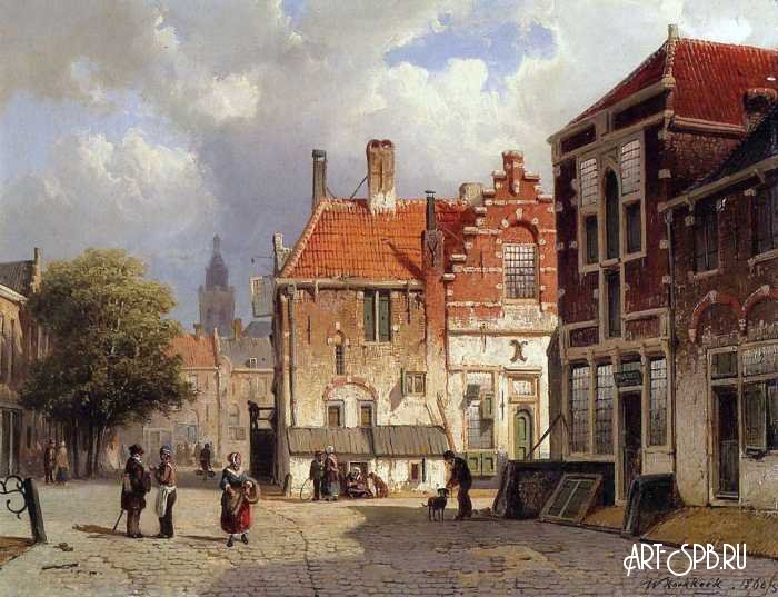 Городская площадь. Виллем Куккук